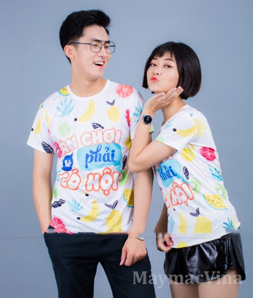 áo đồng phục du lịch biển