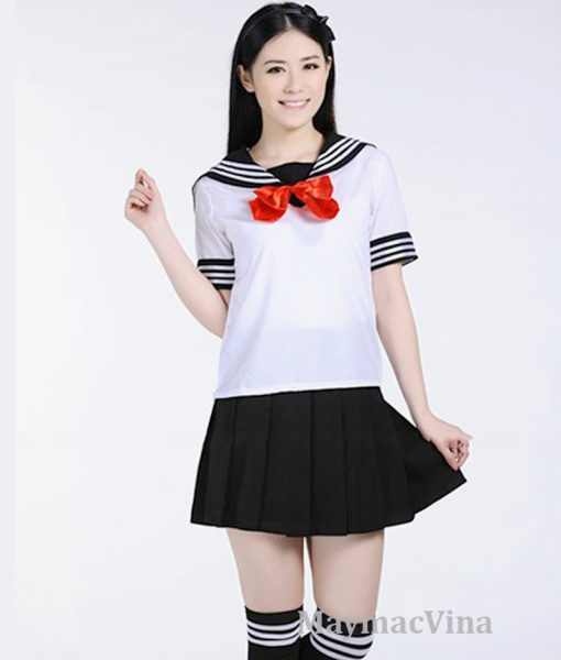 đồng phục học sinh nữ trung học đep