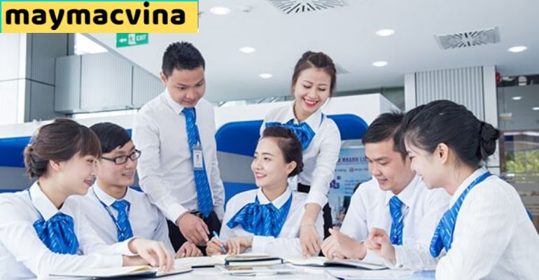 đồng phục ngân hàng Viettinbank