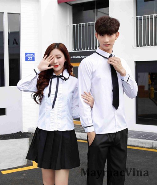 áo lớp đồng phục sơ mi