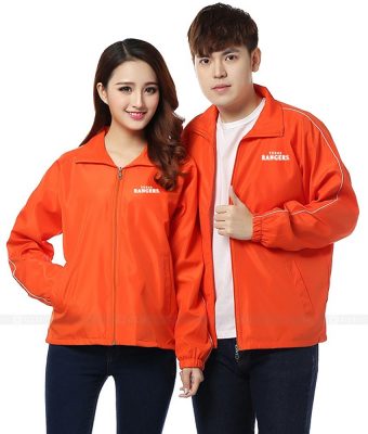 may áo khoác đồng phục