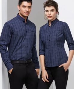 Áo sơ mi đồng phục nam nữ 303