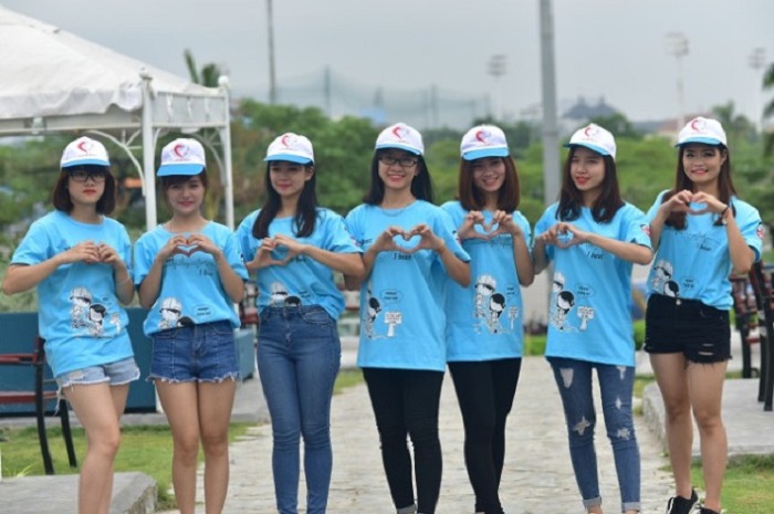Xưởng may áo lớp đẹp
