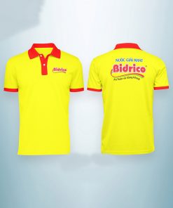 Mẫu may áo thun quảng cáo Bidrico