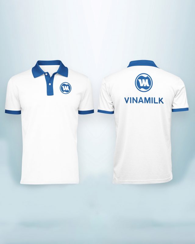 mẫu may đồng phục vinamilk